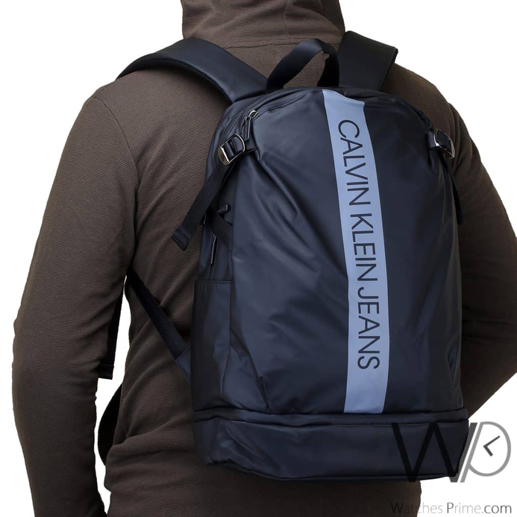 Calvin Klein Jeans CK Backpack Bag Black Men | Watches Prime