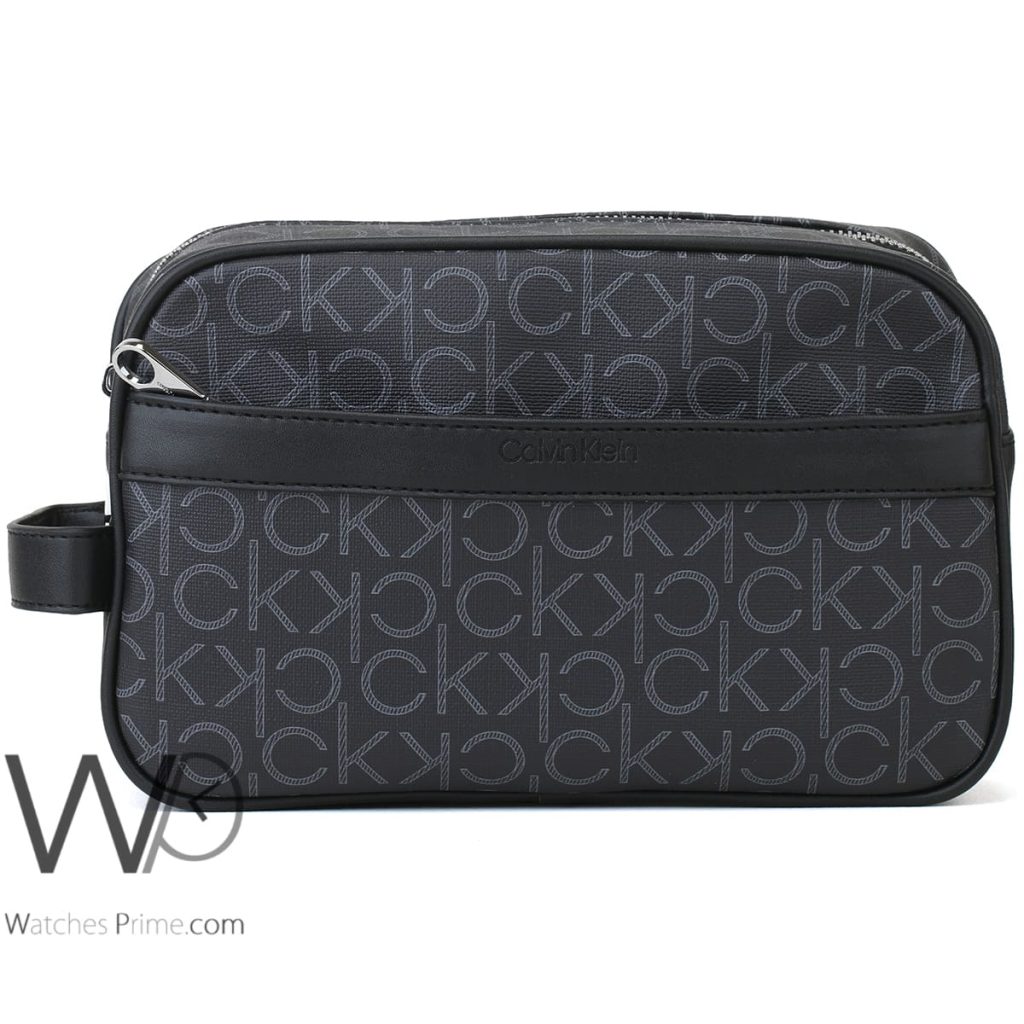 Calvin Klein CK Handbag Wash Leather For Men | Watches Prime