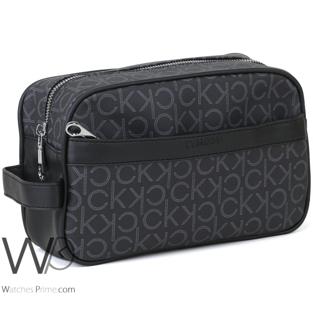 Calvin Klein CK Handbag Wash Leather For Men | Watches Prime