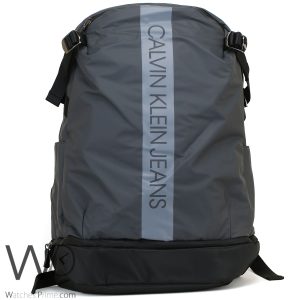 Calvin klein grey backpack bag ck