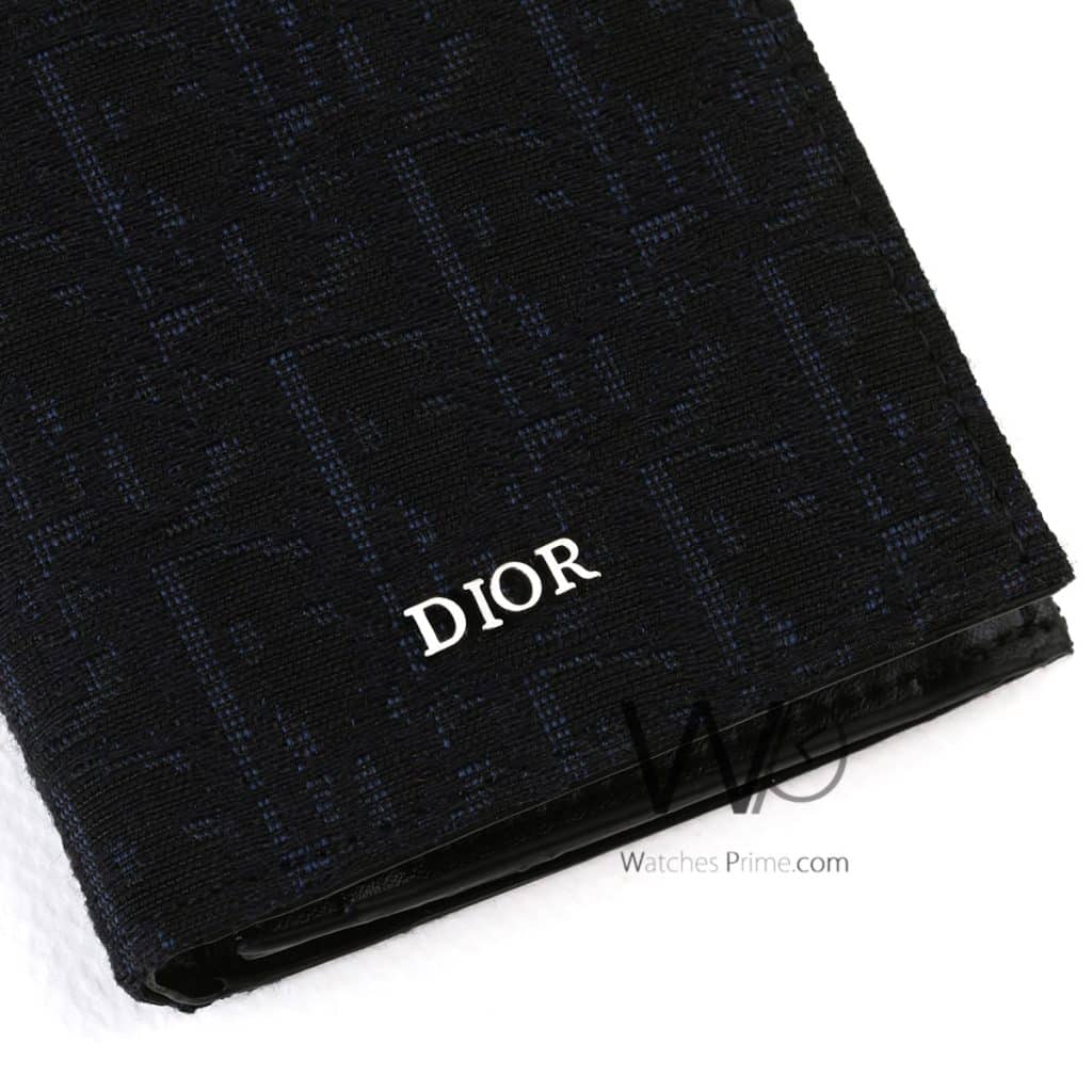محفظة كريستيان ديور Dior رجالي كحلي | واتشز برايم