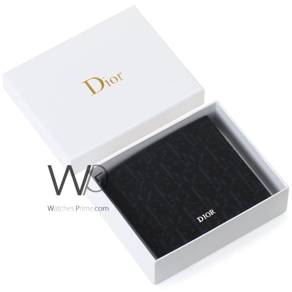 محفظة كريستيان ديور Dior اسود رجالي | واتشز برايم