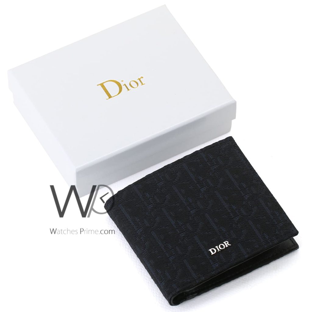 محفظة كريستيان ديور Dior اسود رجالي | واتشز برايم