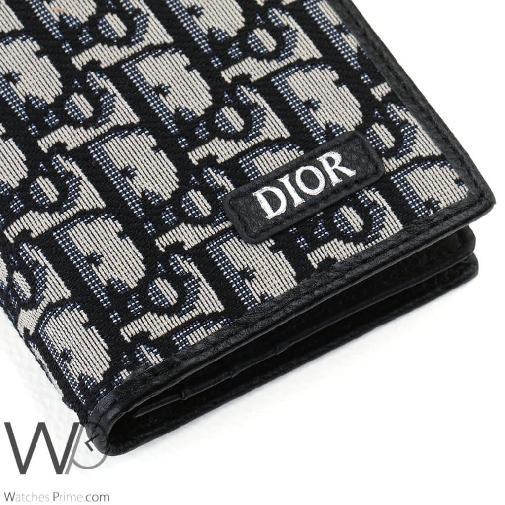 محفظة طويلة كريستيان ديور Dior رجالي اسود | واتشز برايم
