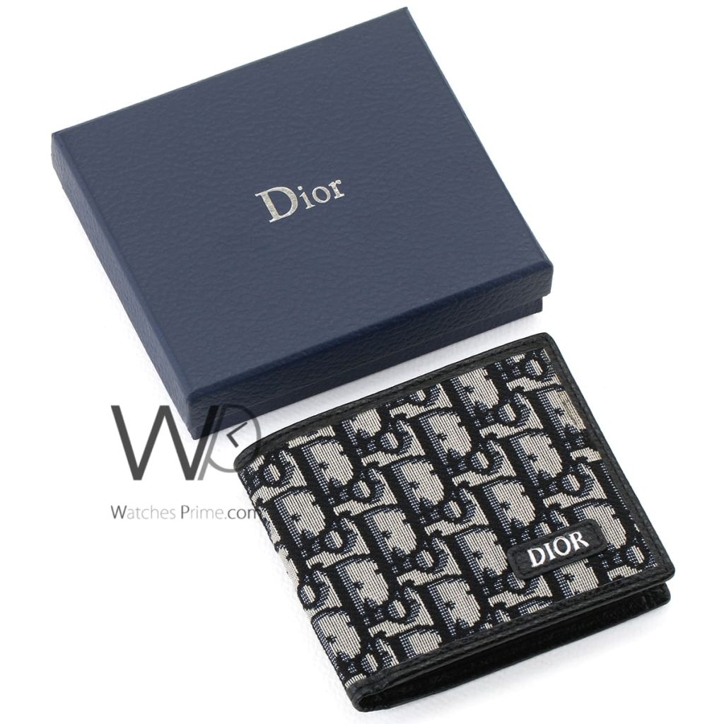 محفظة كريستيان ديور Dior رجالي اسود | واتشز برايم