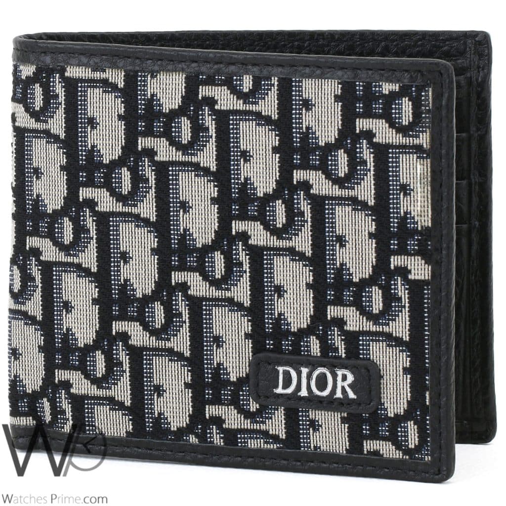 محفظة كريستيان ديور Dior رجالي اسود | واتشز برايم