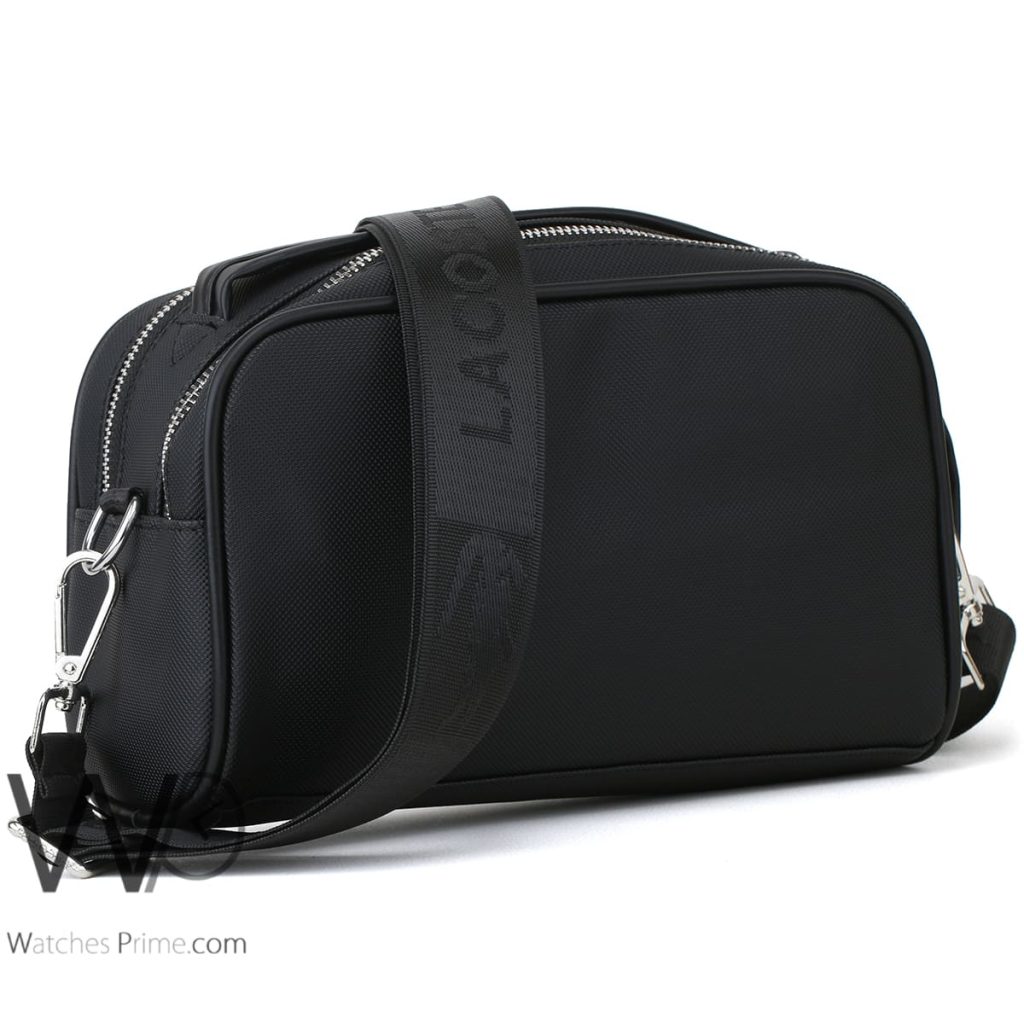 Lacoste Handbag Crossbody Wash Bag Black Men | Watches Prime