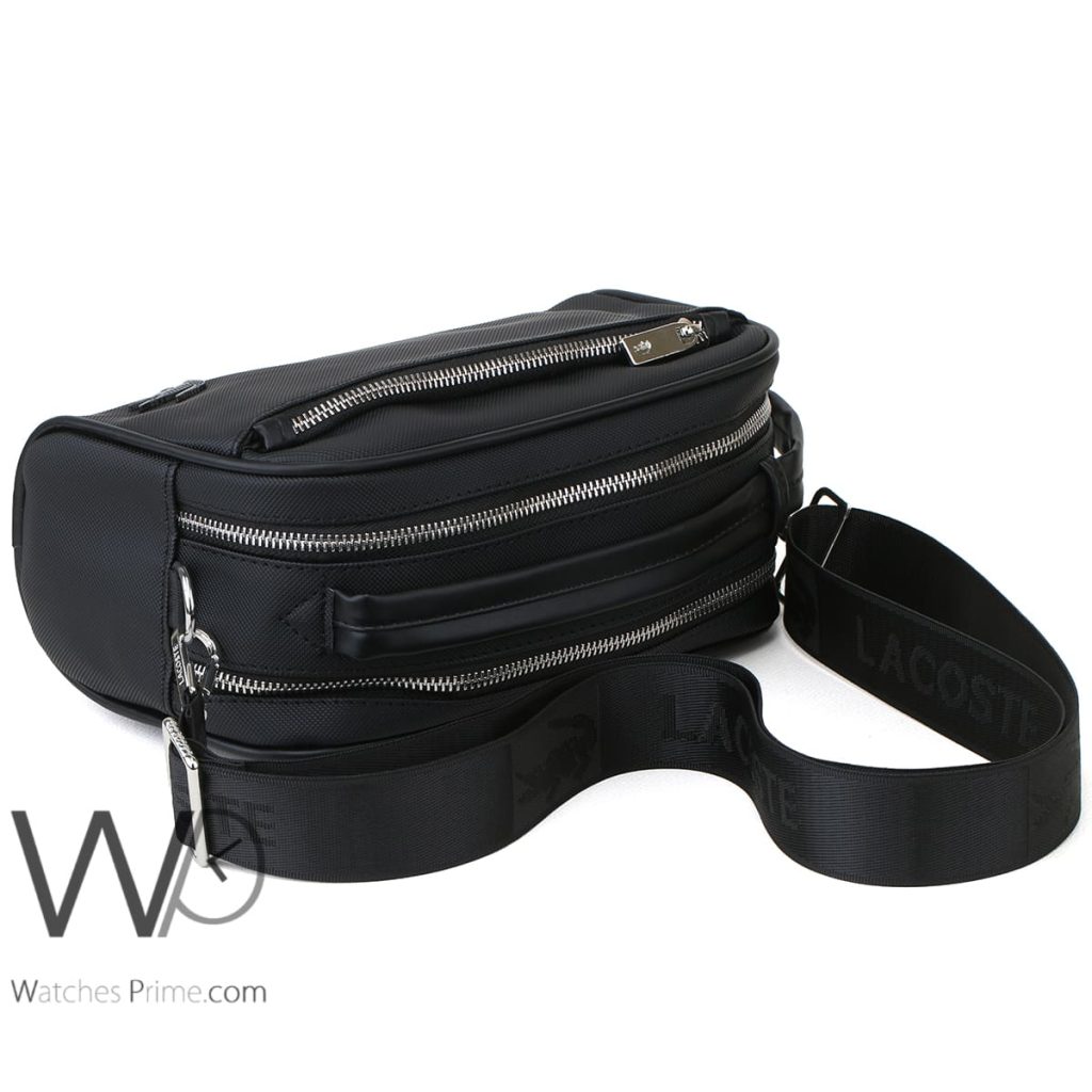 Lacoste Handbag Crossbody Wash Bag Black Men | Watches Prime