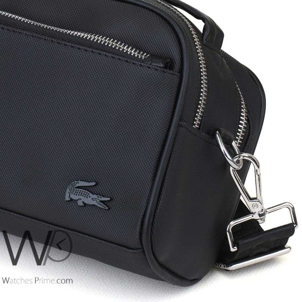 Lacoste Handbag Crossbody Wash Bag Black Men | Watches Prime