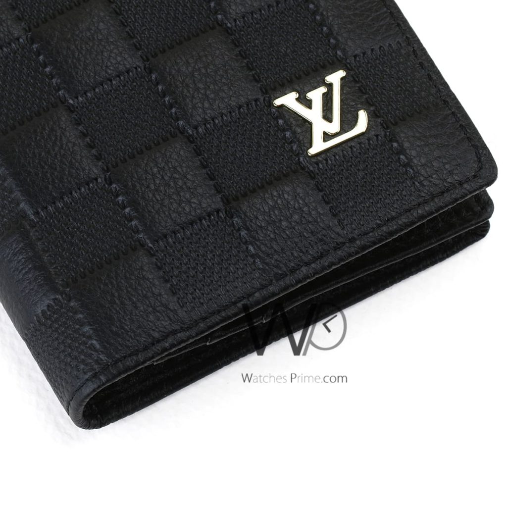 Louis Vuitton LV Long Wallet Black For Men | Watches Prime
