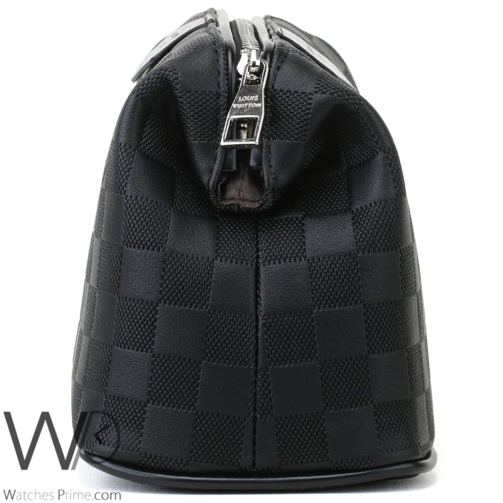 Louis Vuitton Handbag Bag Black Leather Men | Watches Prime