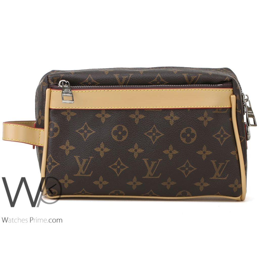 شنطة لويس فيتون LV بني يد جلد رجالي | واتشز برايم