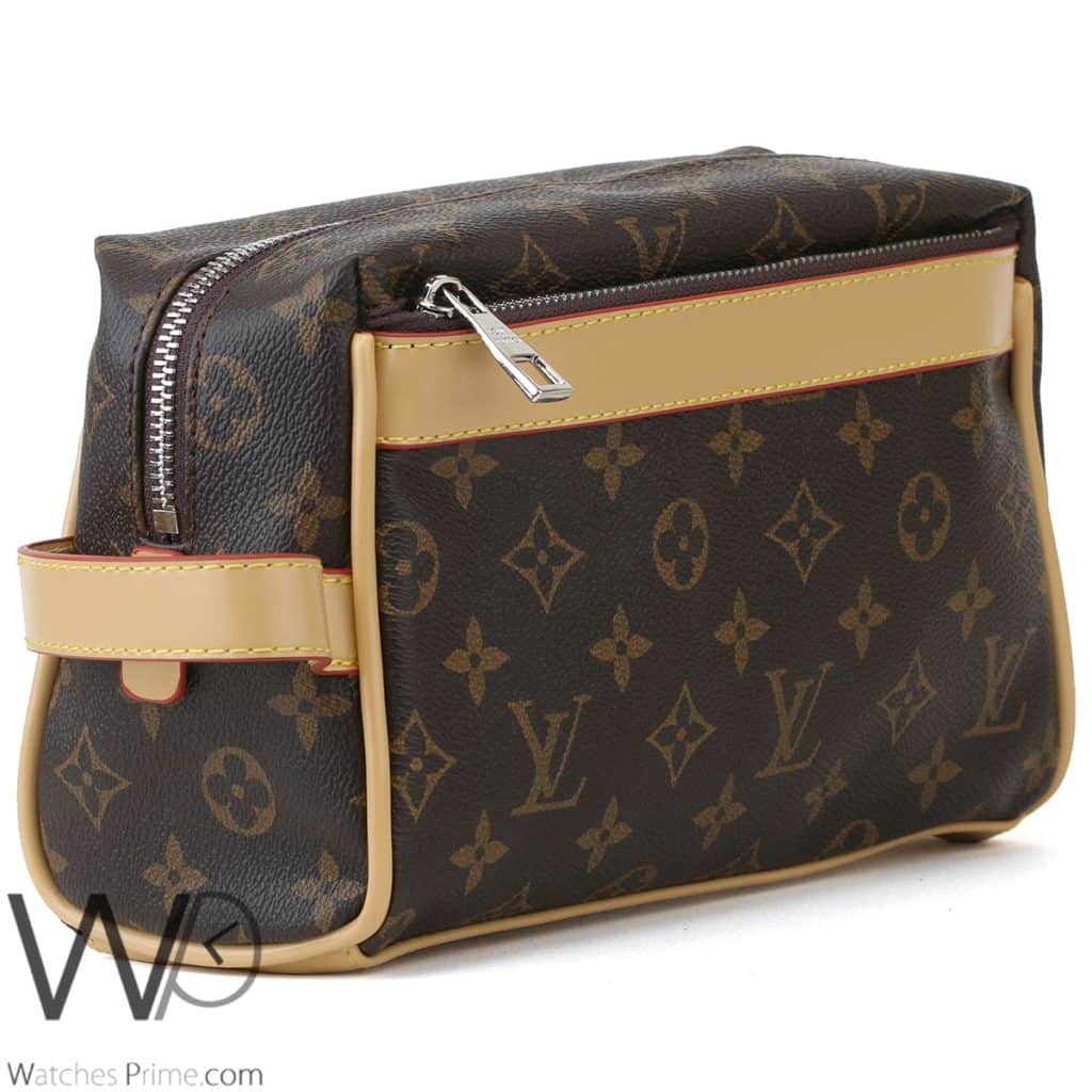 شنطة لويس فيتون LV بني يد جلد رجالي | واتشز برايم