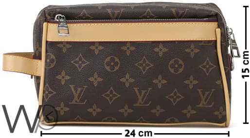 شنطة لويس فيتون LV بني يد جلد رجالي | واتشز برايم