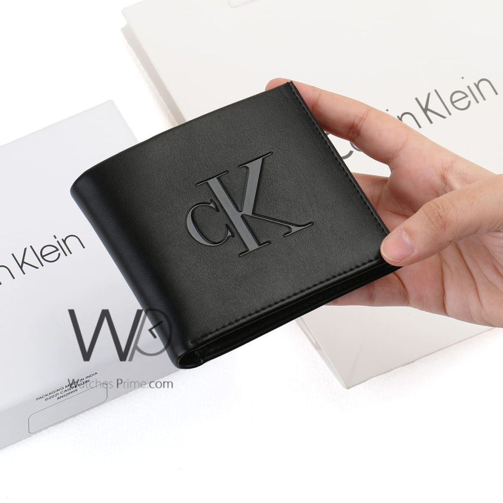 محفظة كالفن كلاين Calvin Klein رجالي اسود | واتشز برايم