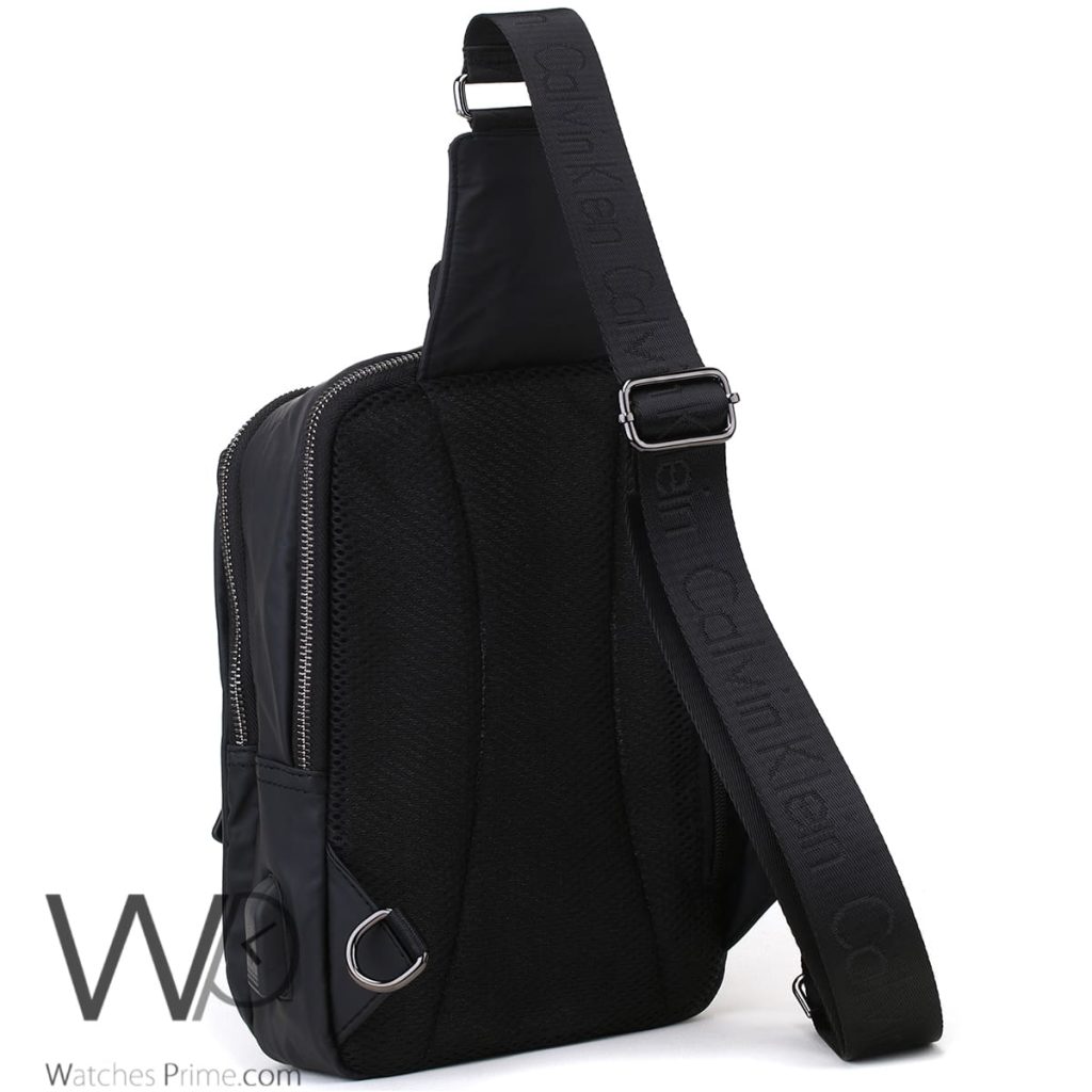 Calvin Klein CK Nylon Shoulder Bag Men Black | Watches Prime