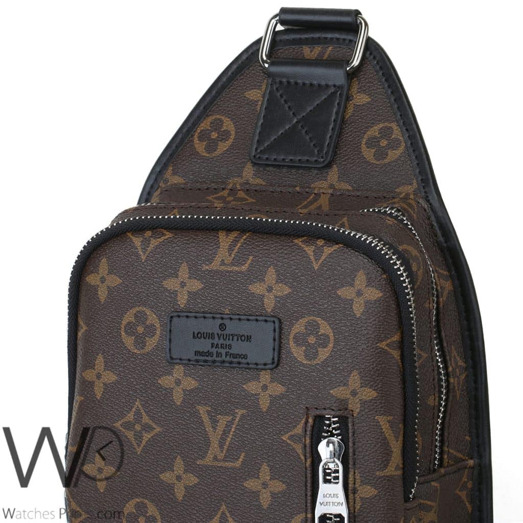شنطة لويس فيتون LV كتف بني جلد رجالي | واتشز برايم