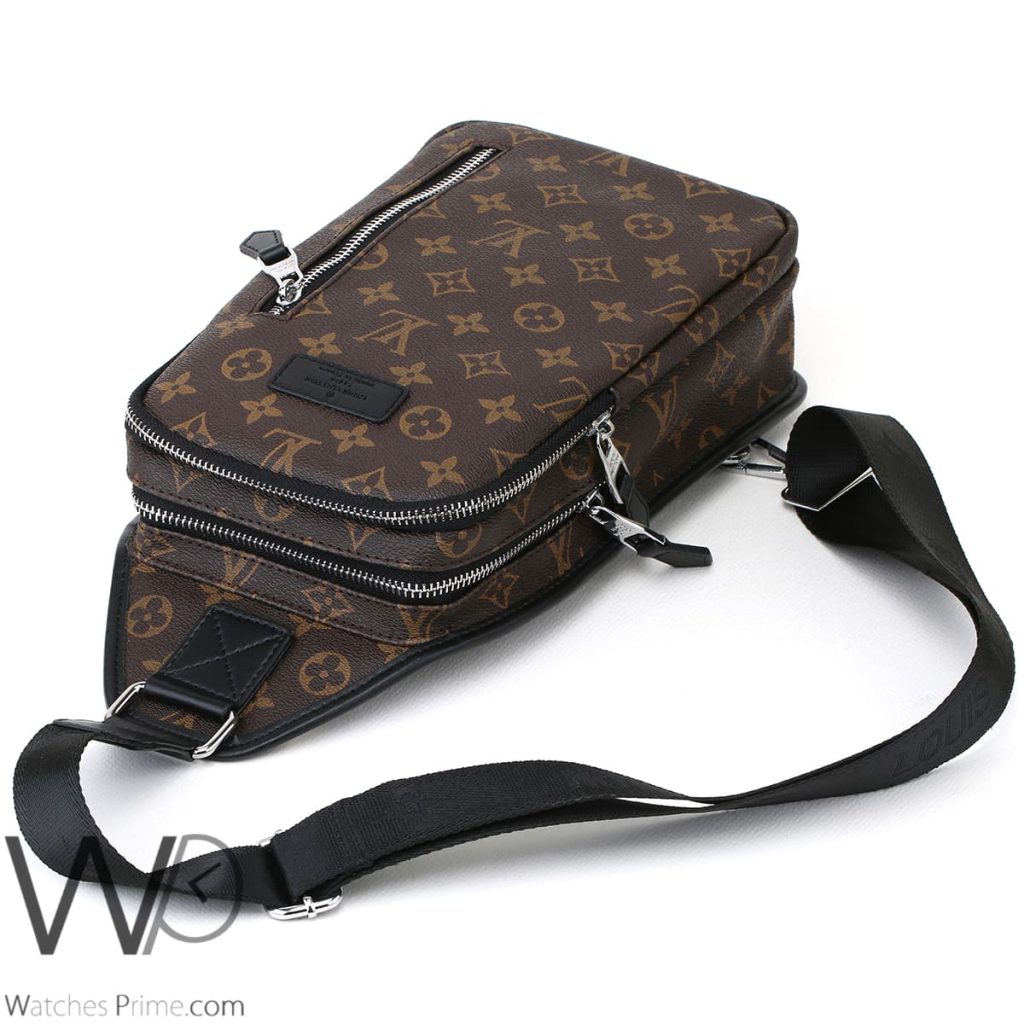 شنطة لويس فيتون LV كتف بني جلد رجالي | واتشز برايم