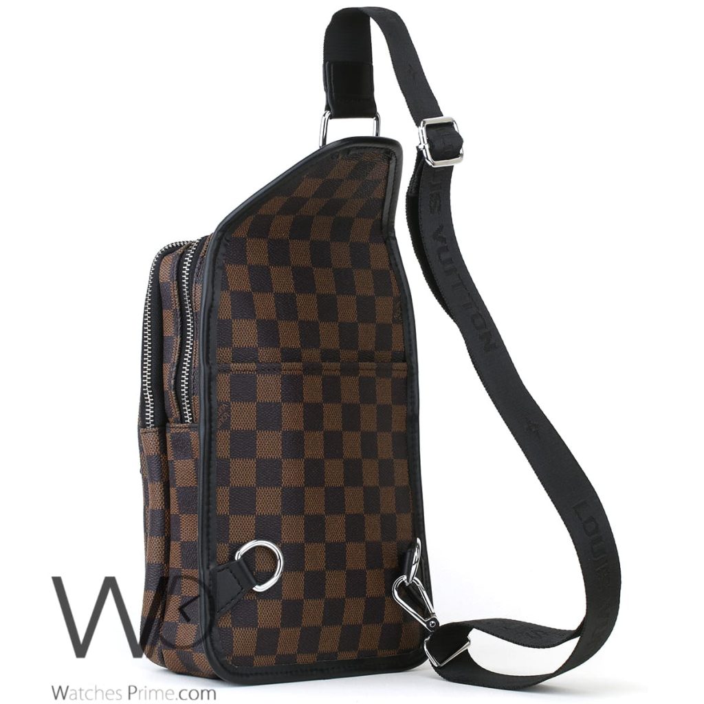 شنطة لويس فيتون LV كتف رجالي بني جلد | واتشز برايم