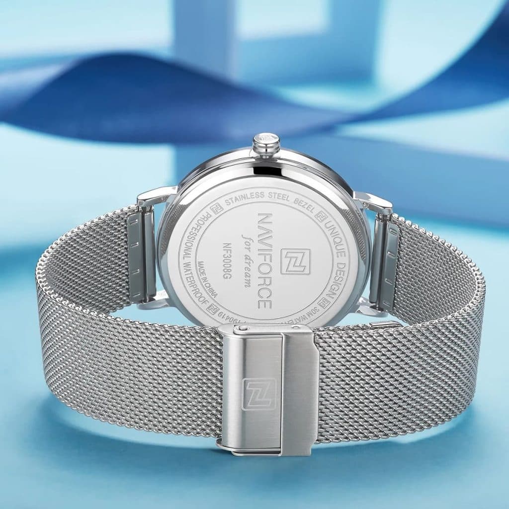 Naviforce Unisex's Watch NF3008 S W | Watches Prime