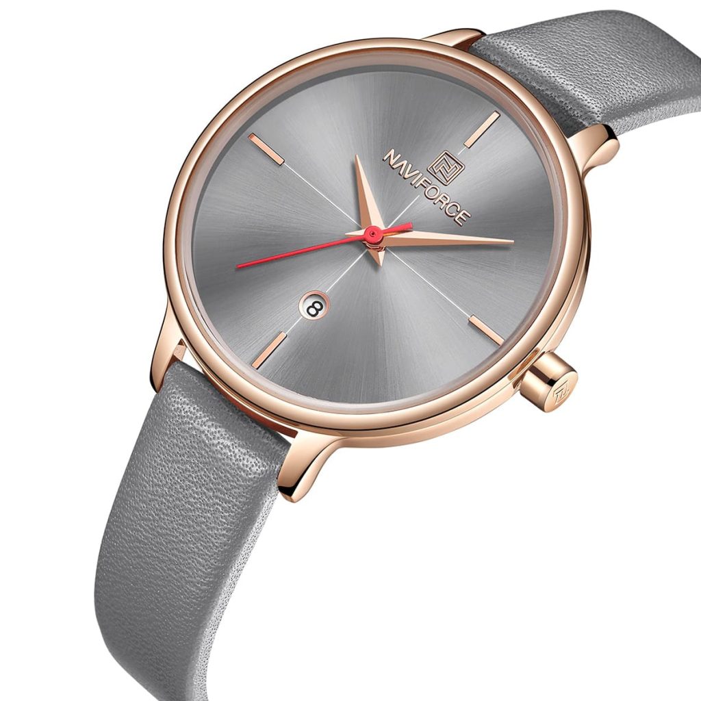 Naviforce Women's Watch NF5006 RG GY GY | Watches Prime