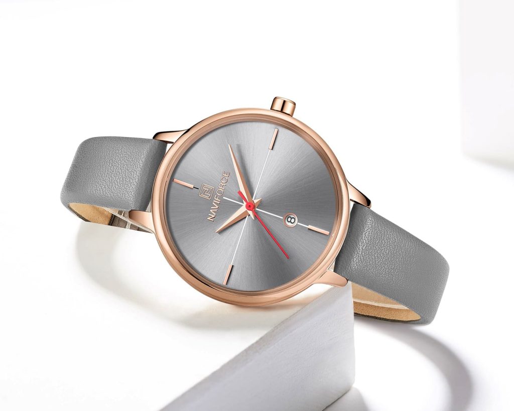 Naviforce Women's Watch NF5006 RG GY GY | Watches Prime