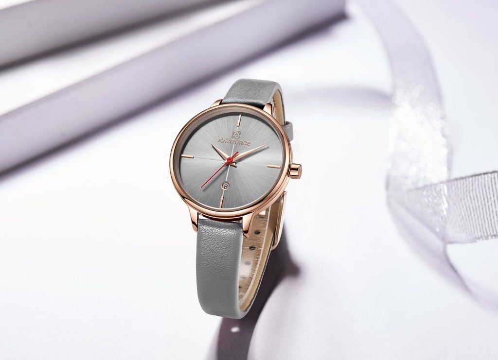 Naviforce Women's Watch NF5006 RG GY GY | Watches Prime