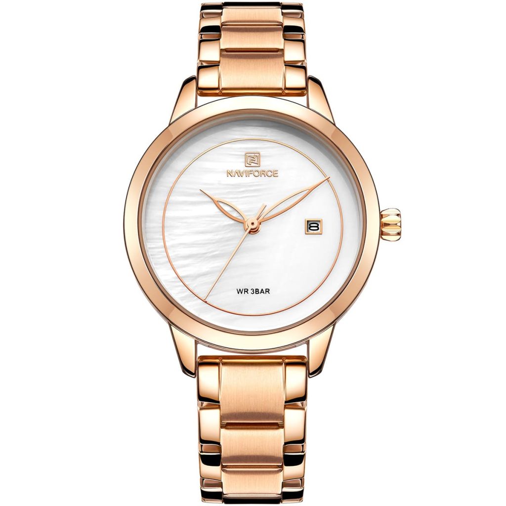 Naviforce Women's Watch NF5008 RG W | Watches Prime