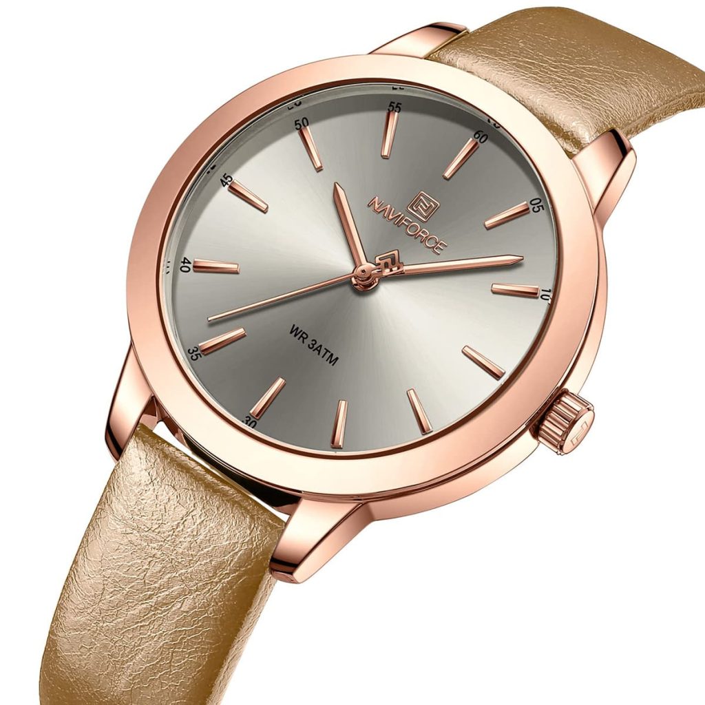 Naviforce Women's Watch NF5024 RG GY G | Watches Prime