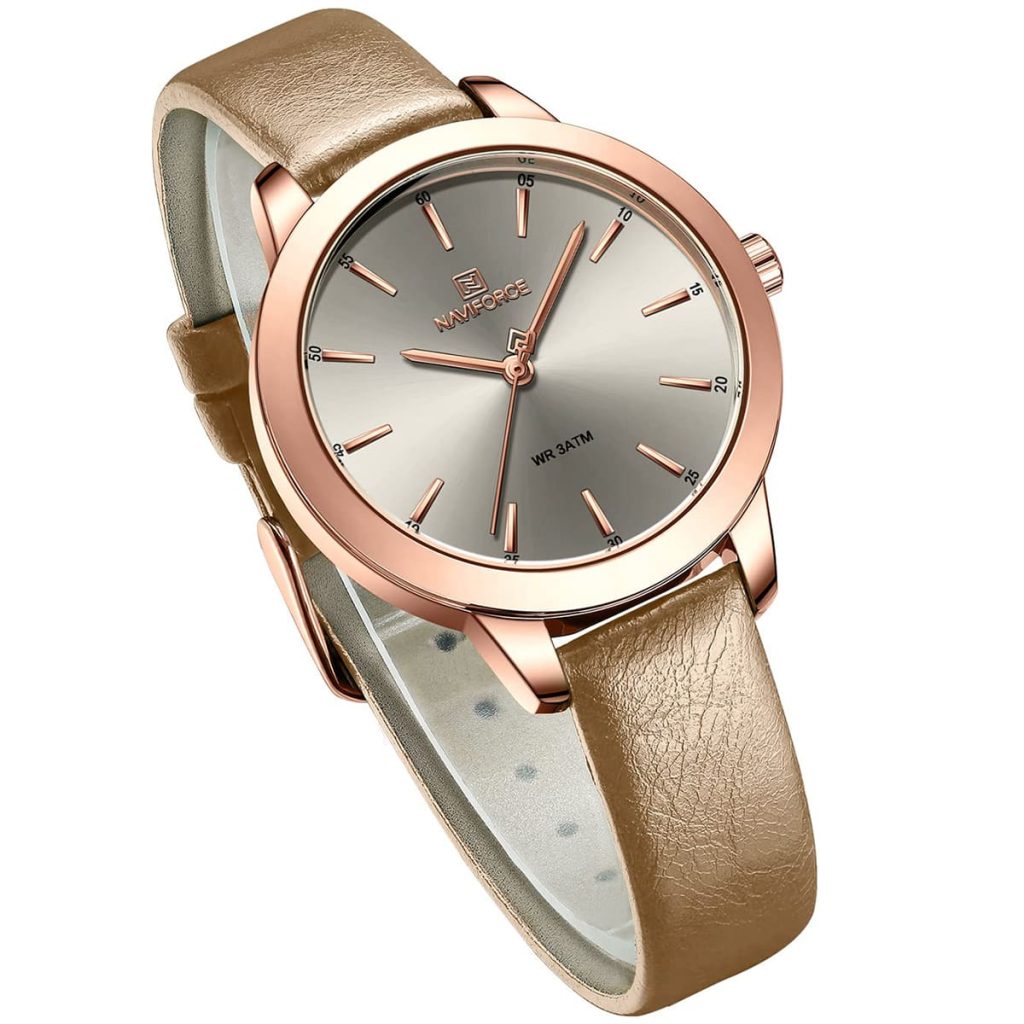 Naviforce Women's Watch NF5024 RG GY G | Watches Prime
