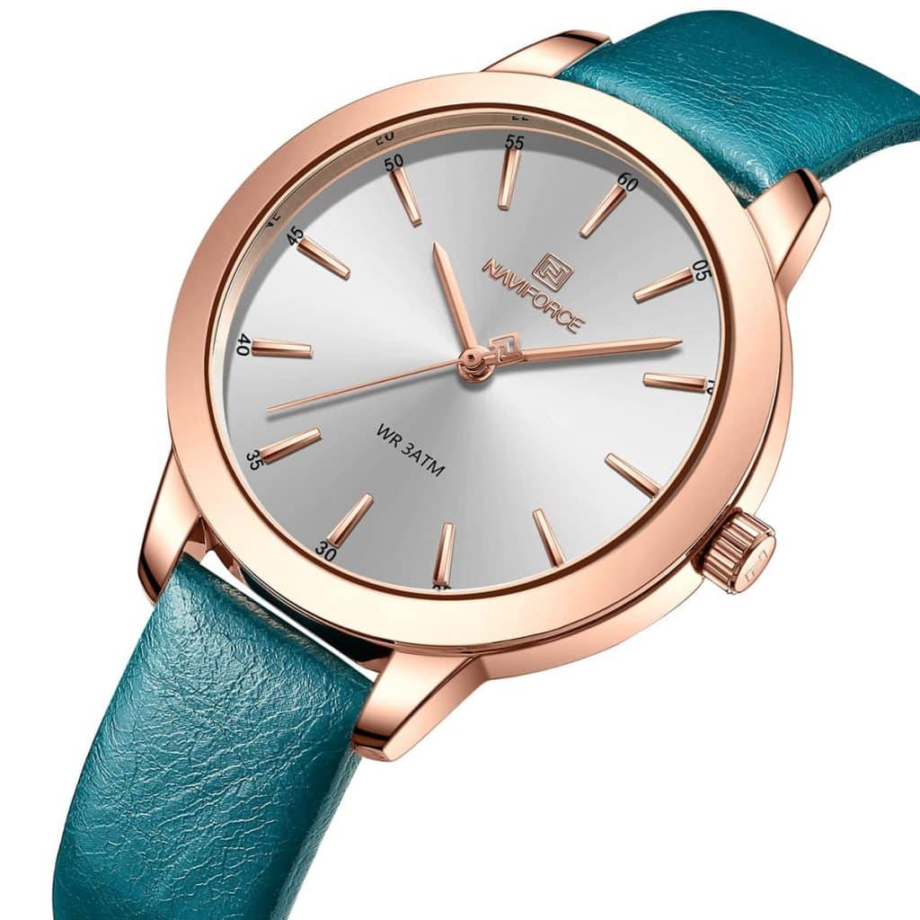 Naviforce Women's Watch NF5024 RG W GN | Watches Prime