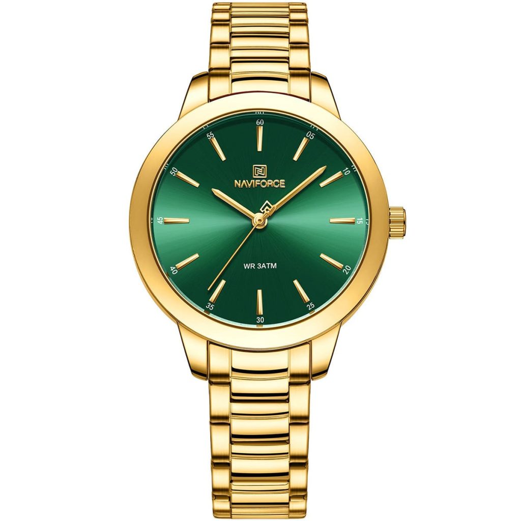 Naviforce Women's Watch NF5025 G GN | Watches Prime