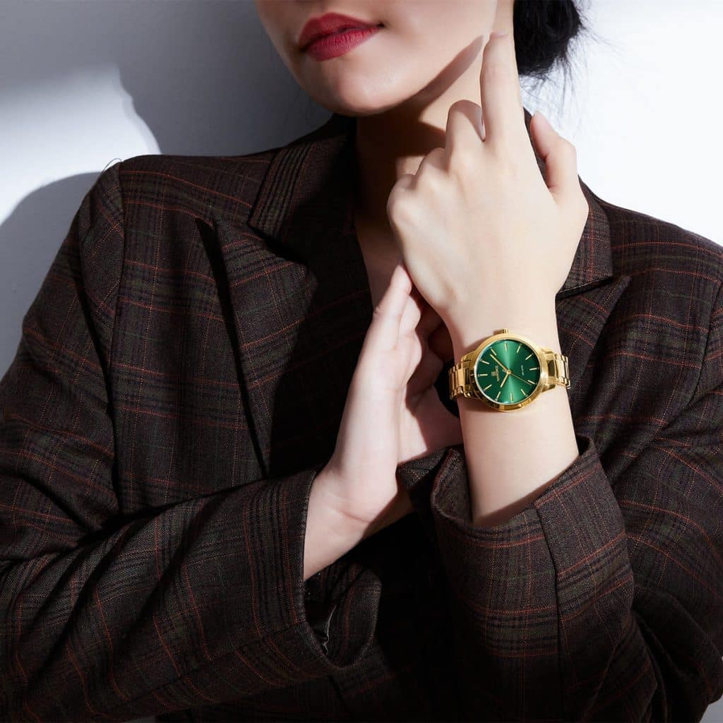 Naviforce Women's Watch NF5025 G GN | Watches Prime