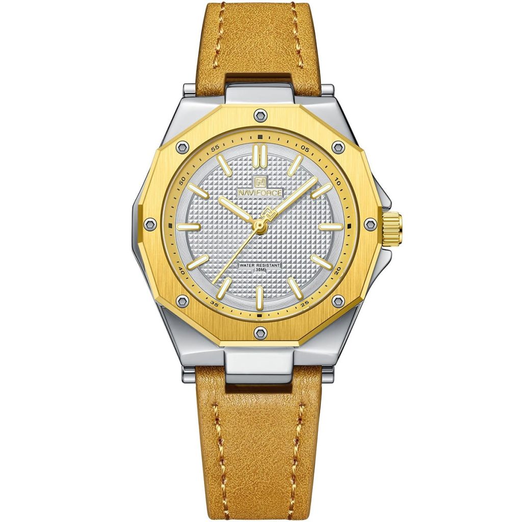 Naviforce Women's Watch NF5026 G W Y | Watches Prime