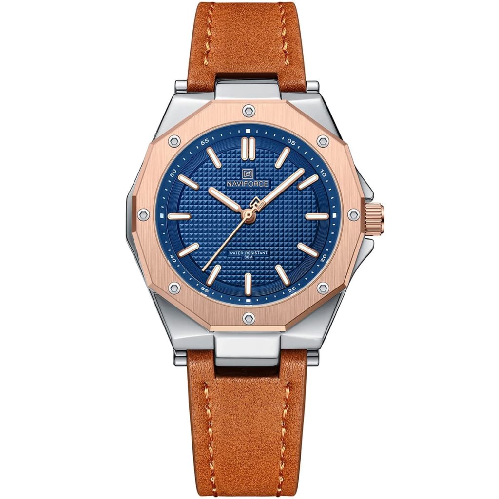 Naviforce Women's Watch NF5026 RG BE O | Watches Prime
