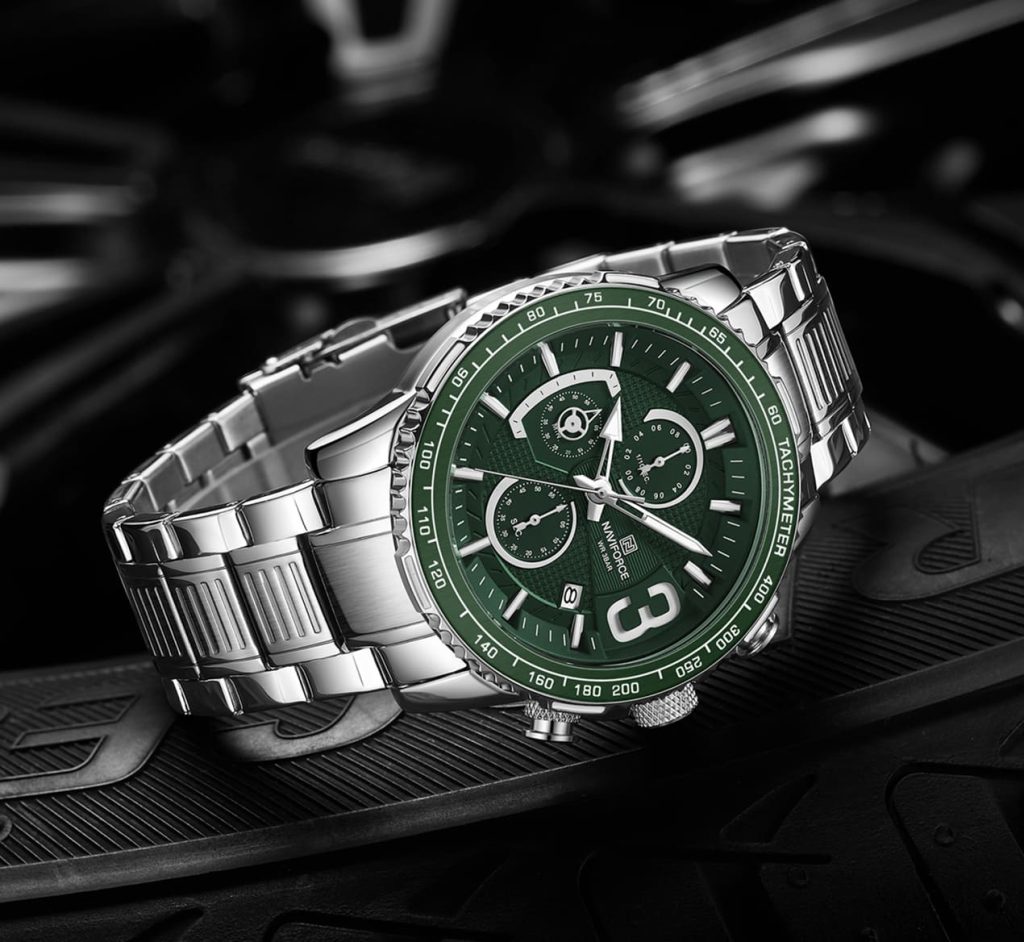 Naviforce Men's Watch NF8017 S GN | Watches Prime
