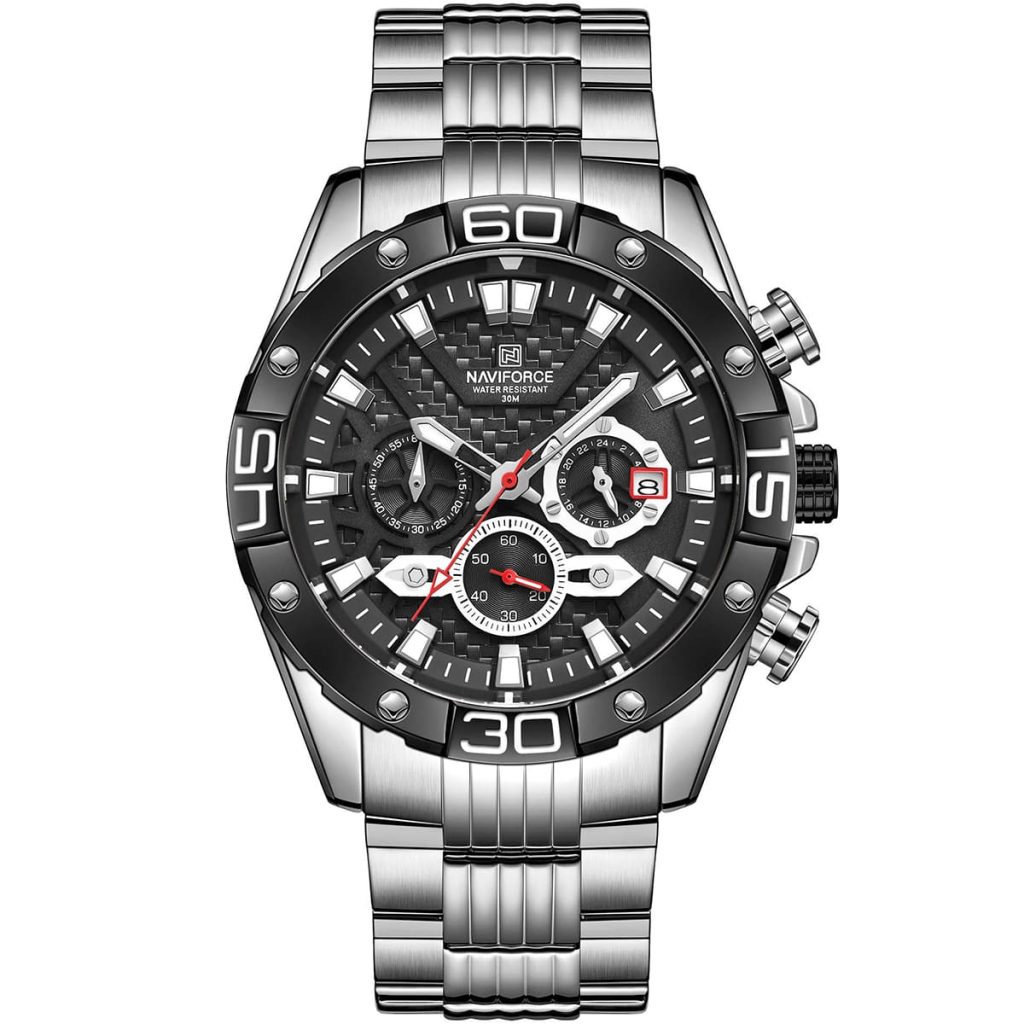 Naviforce Men's Watch NF8019S S B | Watches Prime