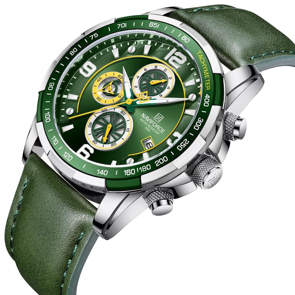 Naviforce Men's Watch NF8020L S GN GN | Watches Prime