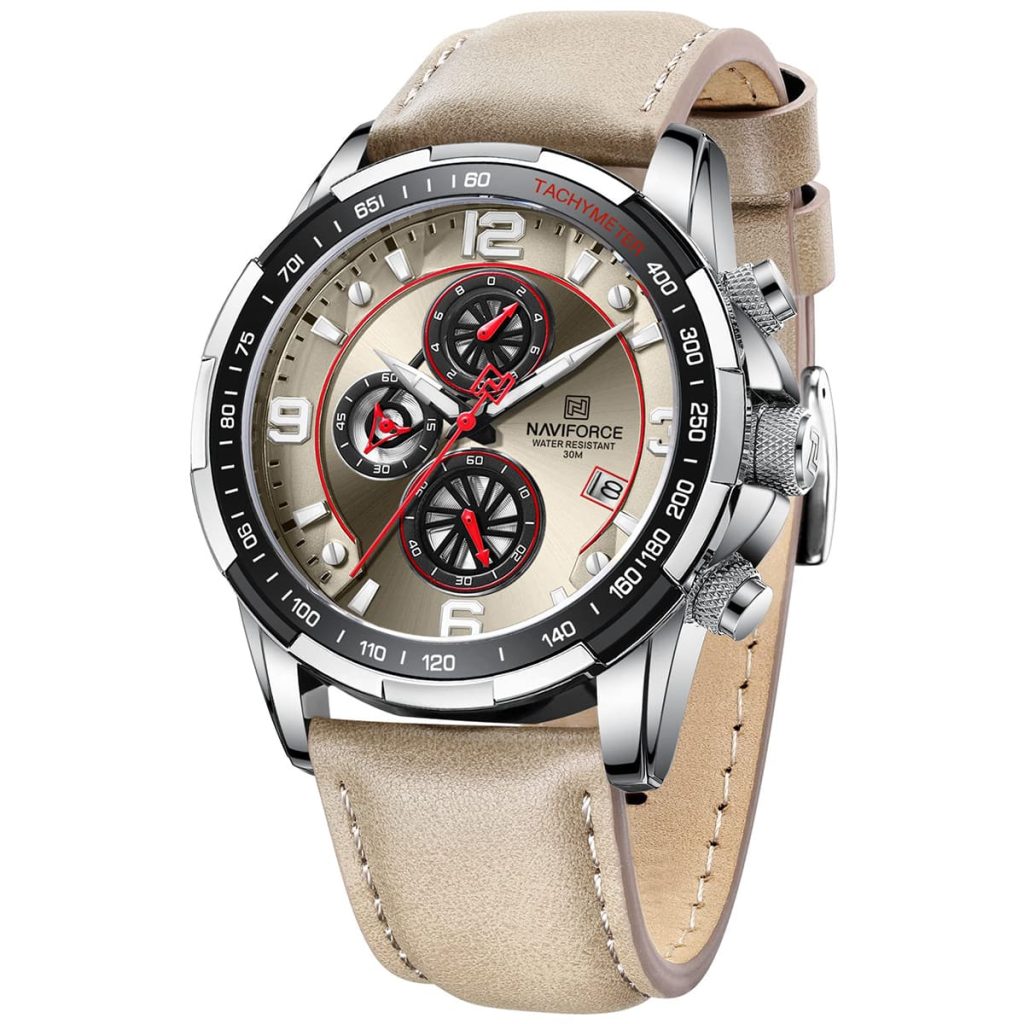 Naviforce Men's Watch NF8020L S GY GY | Watches Prime