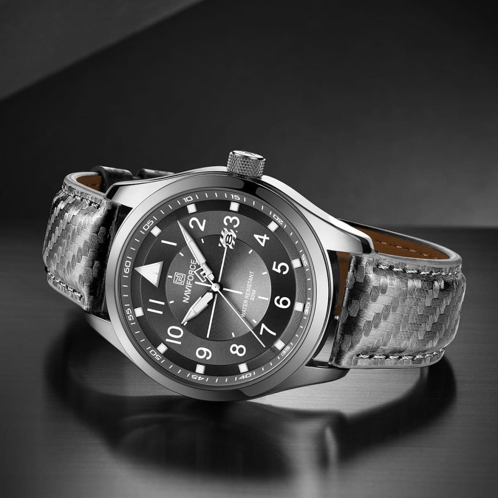 Naviforce Men's Watch NF8022 S GY | Watches Prime