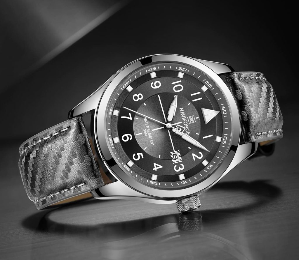 Naviforce Men's Watch NF8022 S GY | Watches Prime