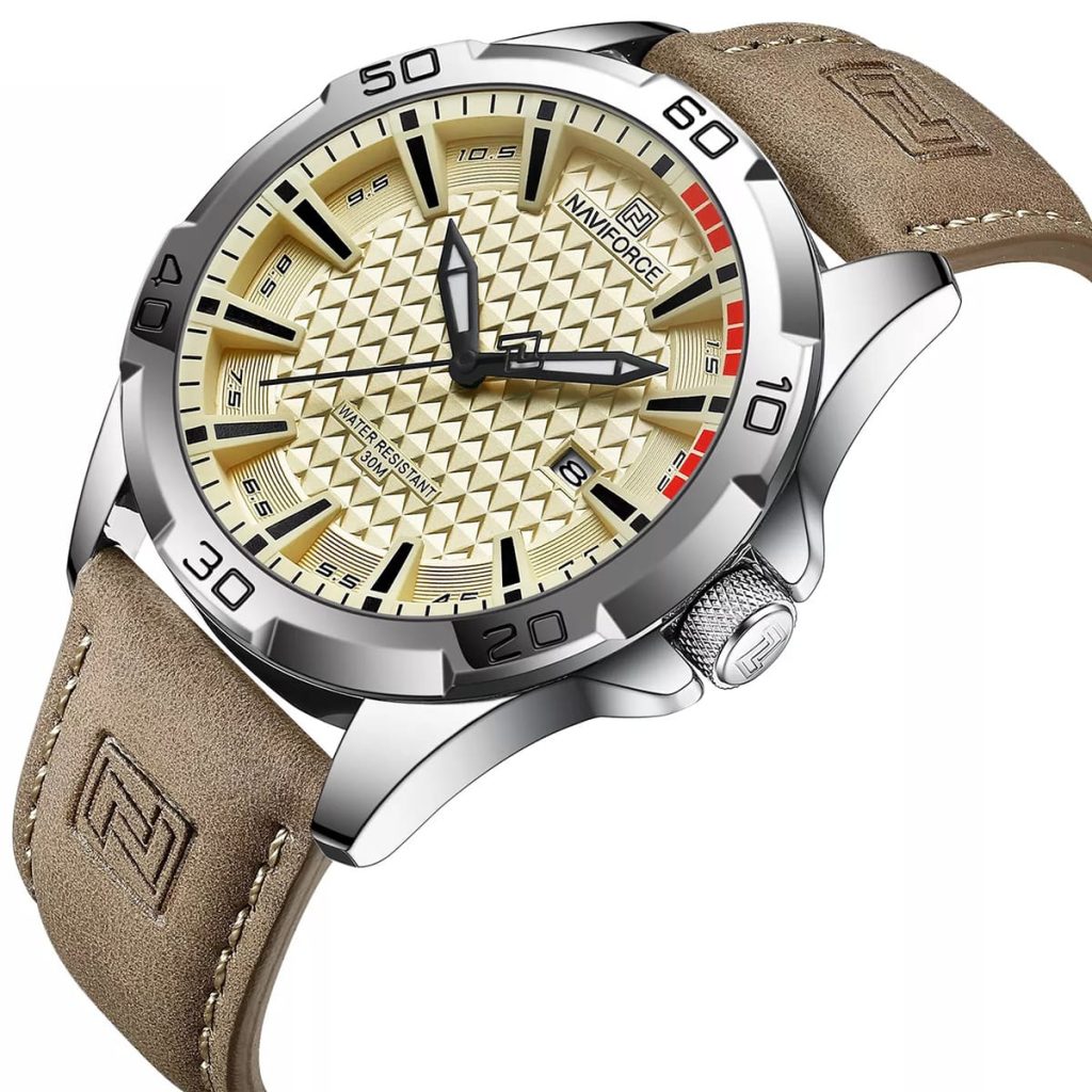 Naviforce Men's Watch NF8023 S Y L BN | Watches Prime