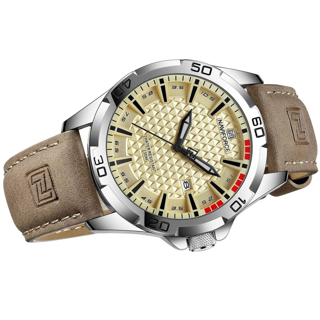 Naviforce Men's Watch NF8023 S Y L BN | Watches Prime