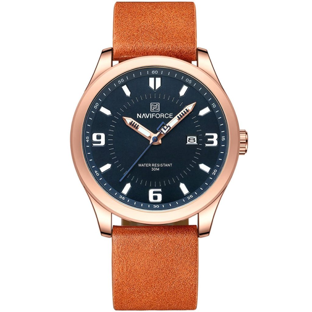 Naviforce Men's Watch NF8024 RG BE BN | Watches Prime
