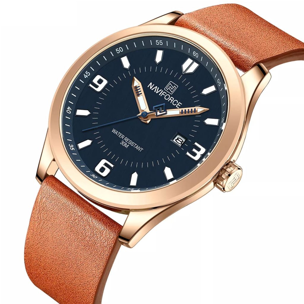 Naviforce Men's Watch NF8024 RG BE BN | Watches Prime