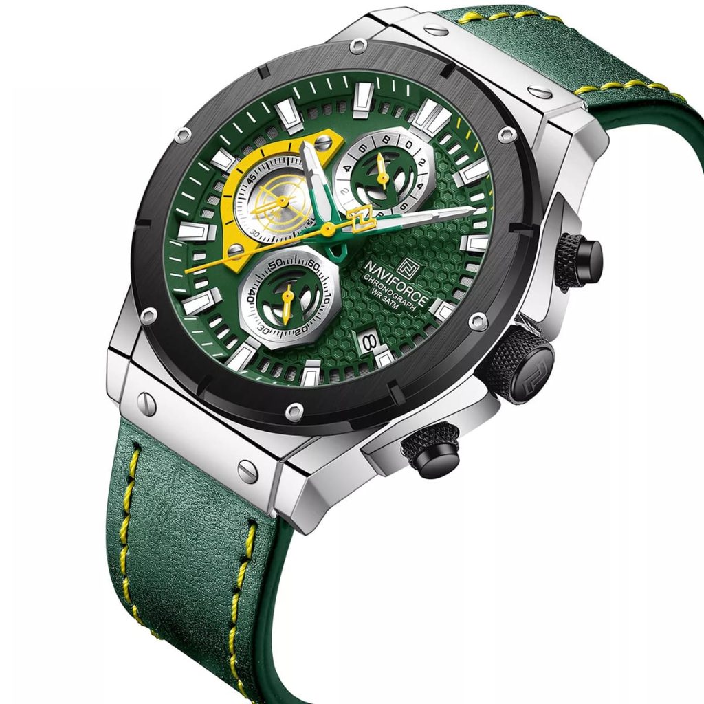 Naviforce Men's Watch NF8027L S GN GN | Watches Prime