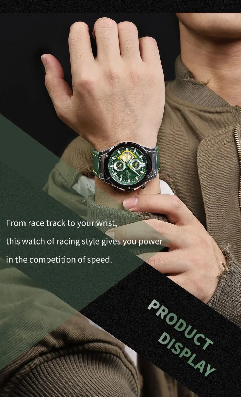 Naviforce Men's Watch NF8027L S GN GN | Watches Prime