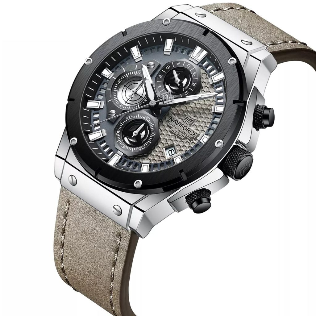 Naviforce Men's Watch NF8027L S GY GY | Watches Prime