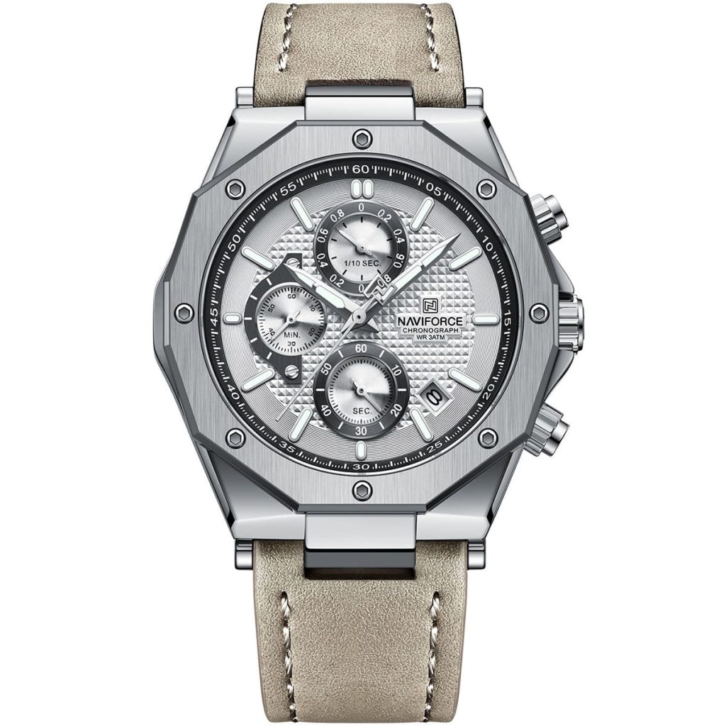 Naviforce Men's Watch NF8028 S W L GY | Watches Prime