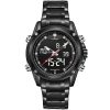 Naviforce Men's Watch NF9050 B B W | Watches Prime
